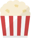 Popcorn SVG Icon